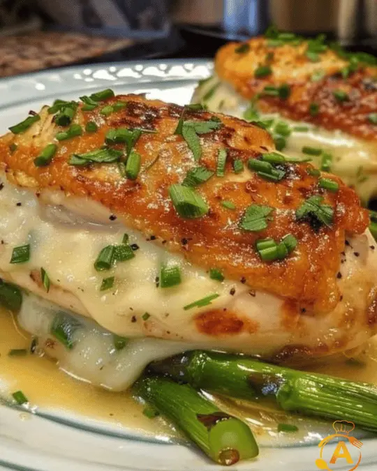 Asparagus Stuffed Chicken Breast