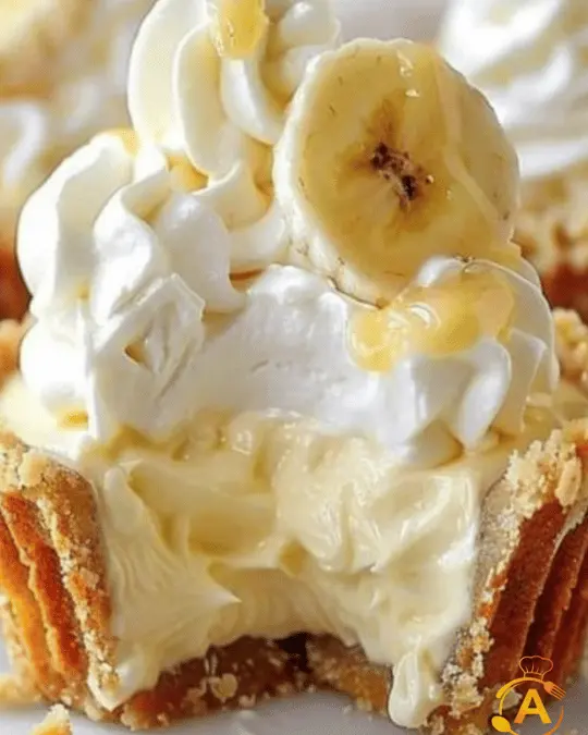 Banana Cream Pie Cupcakes