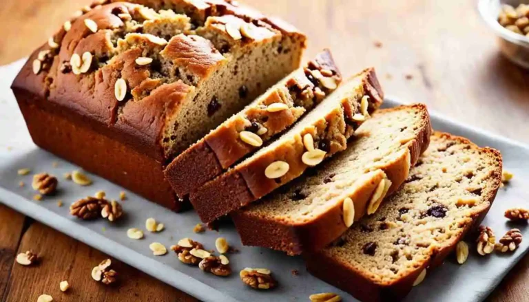 Best Banana Bread with Walnuts and Raisins