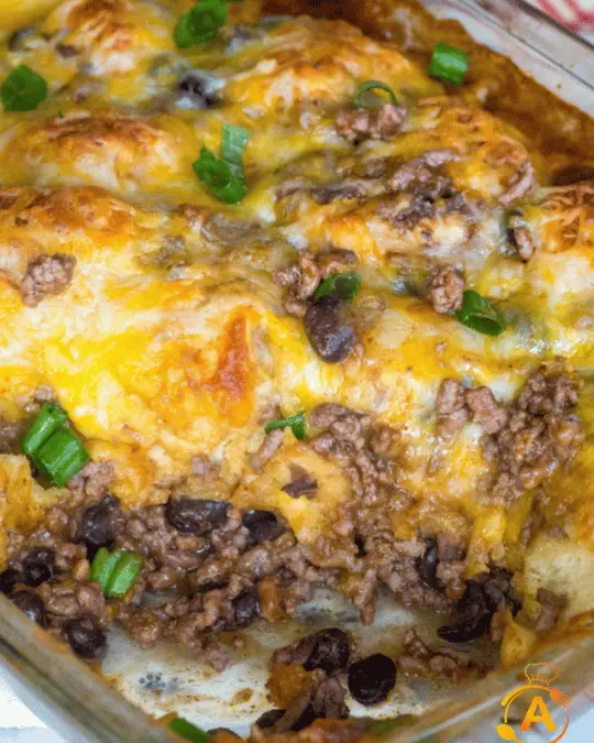 Bubble Up Enchilada Bake