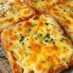 Cheesy Garlic Bread Toast