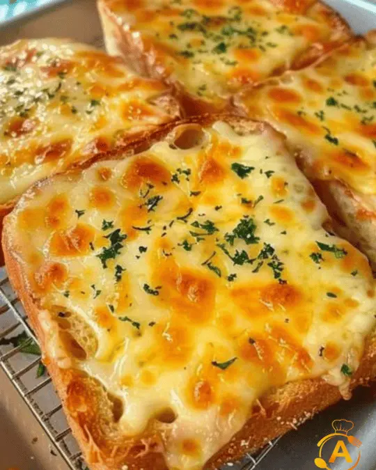 Cheesy Garlic Bread Toast