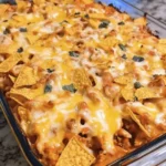 Cheesy and Crunchy Doritos Chicken Casserole