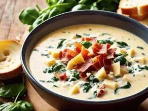 Creamy Parmesan Tuscano Soup A Taste of Italy