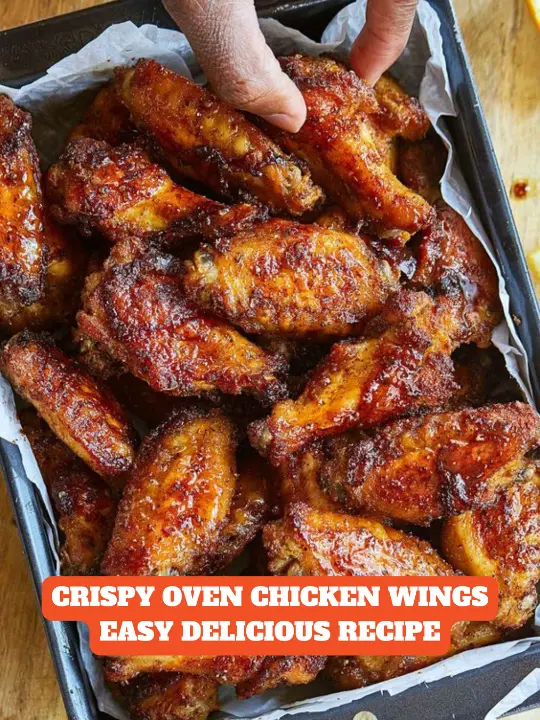 Crispy Oven Chicken Wings Easy Delicious Recipe