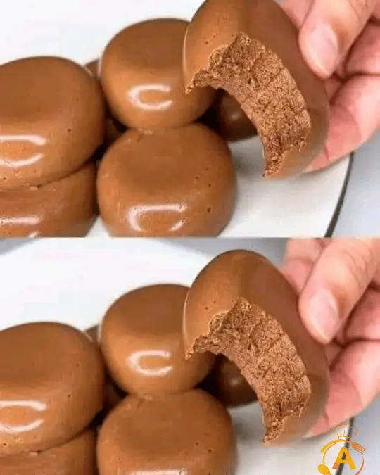 Glossy Chocolate Mochi