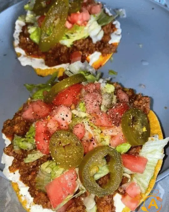 Ground Beef Tostadas