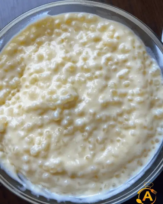 HOMEMADE TAPIOCA PUDDING