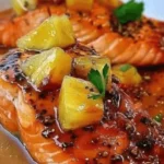 Honey Pineapple Salmon recipe