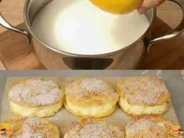 Lemon Cream Puffs with Mascarpone Filling