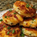 Loaded Mashed Potato Cakes