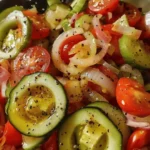 Marinated Tomato and Onion Salad