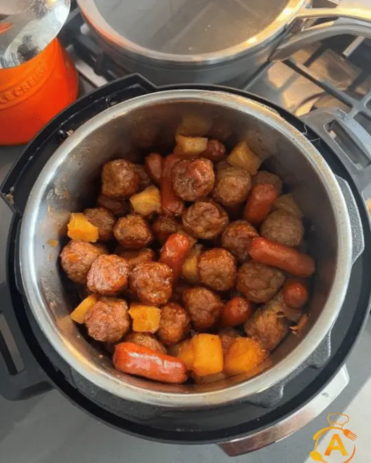 Meatball Pineapple Smokies Recipe