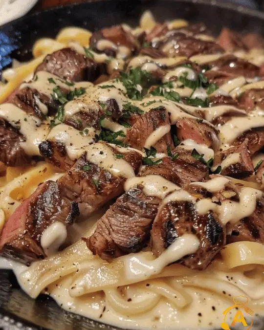 Olive Garden Steak Gorgonzola Alfredo