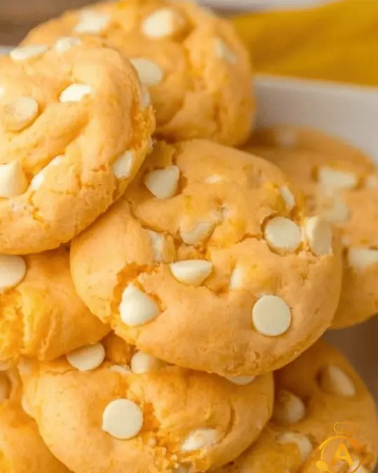 Orange Creamsicle Cookies 🍊🍪