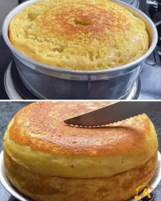 Perfectly Fluffy Stove-Top Cake