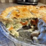 SKILLET CHICKEN POT PIE CASSEROLE