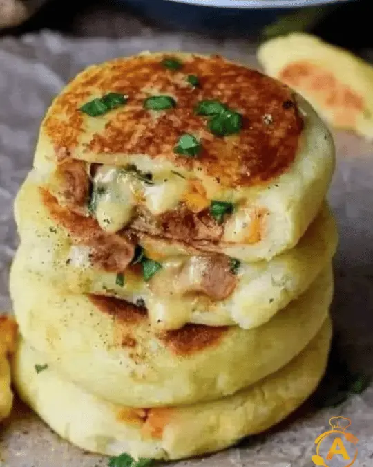 Stuffed Potato Cakes Recipe