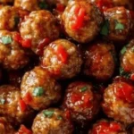 Sweet and Spicy Glazed Meatballs