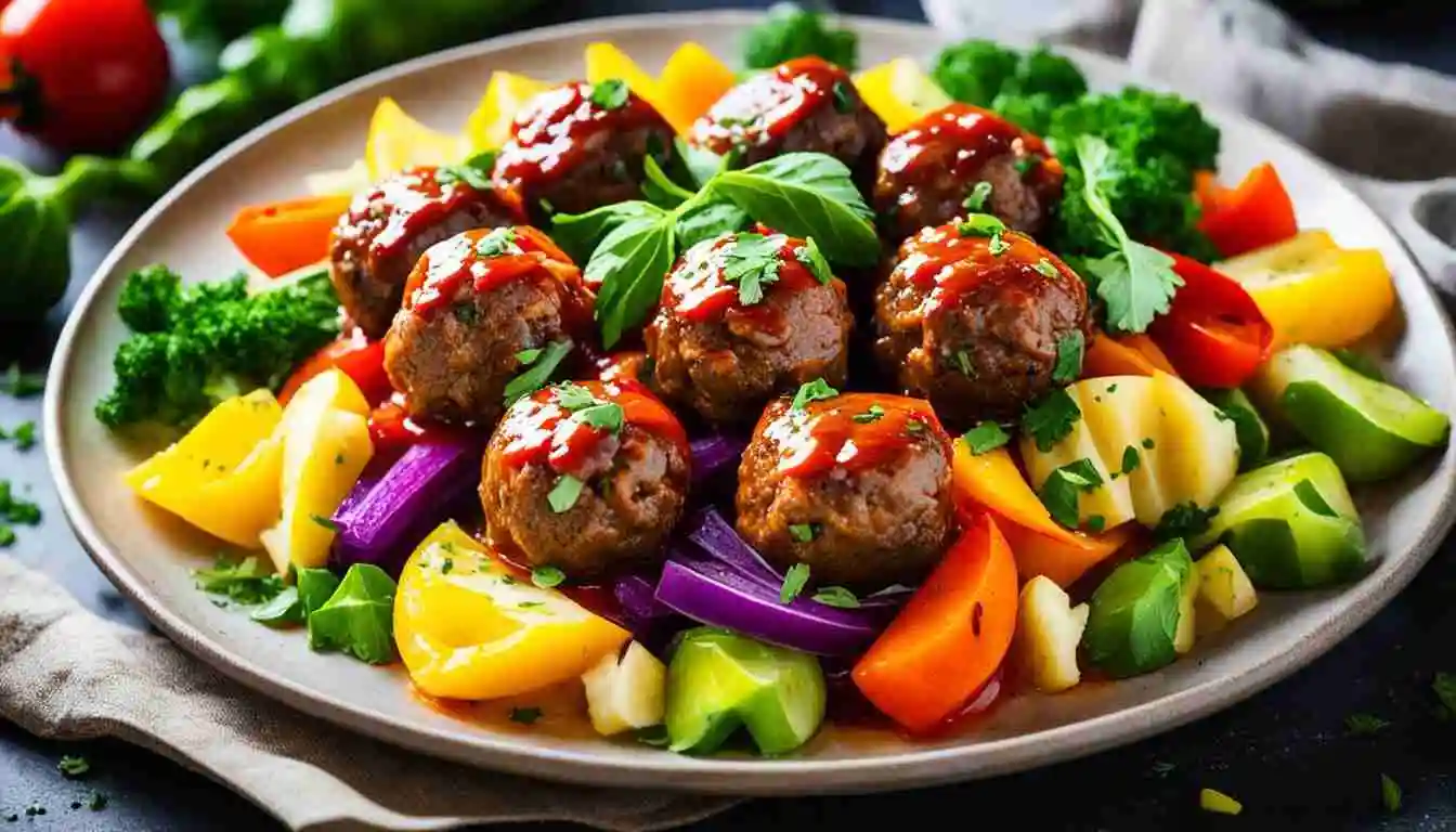 Sweet and Spicy Meatballs A Perfect Blend of Flavor