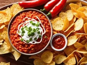 chip diip made from chili