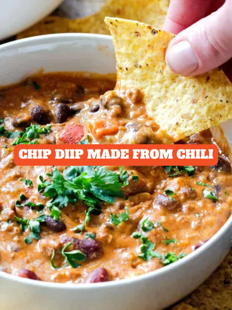 chip diip made from chili