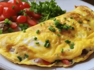 simple western style omlete tasty cheese omlete 3 ingredients westren style omlete