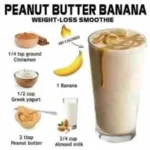 weight loss banana smoothie which is perfect for breakfast