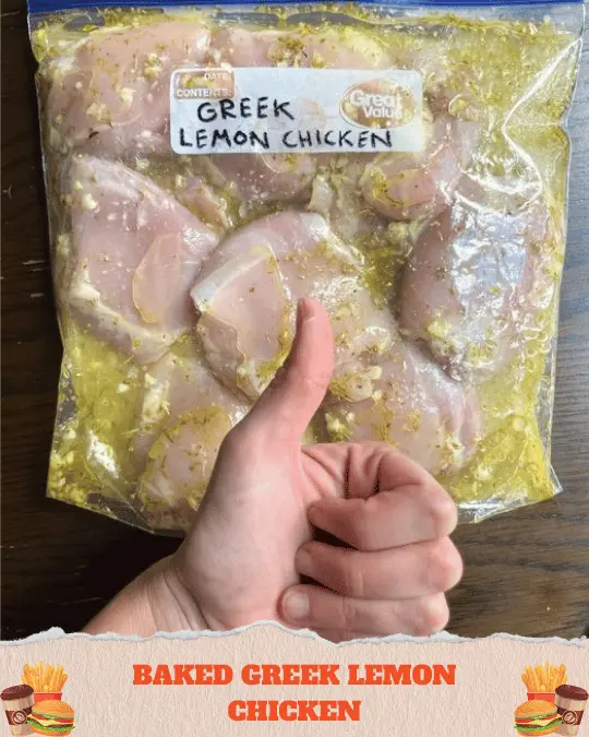 Baked Greek Lemon Chicken