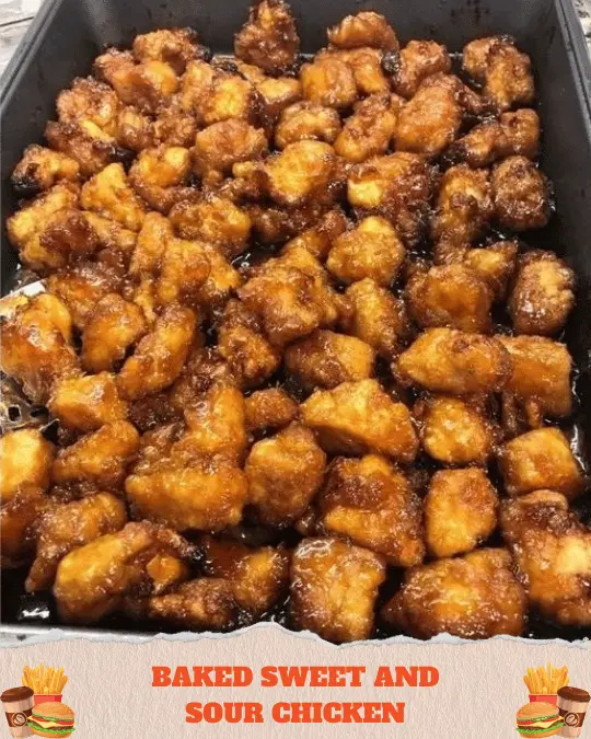 Baked Sweet and Sour Chicken