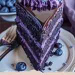 Blueberry Chocolate Lavender Dream Cake