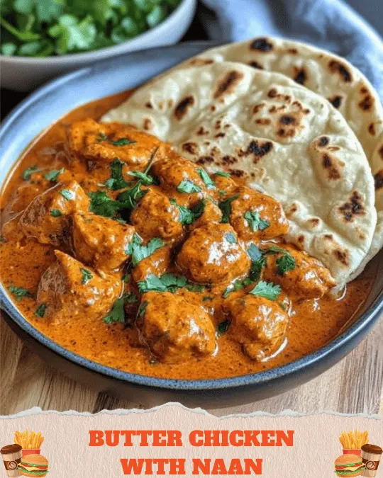 Butter Chicken with Naan