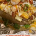 Cajun Shrimp Loaded Baked Potato