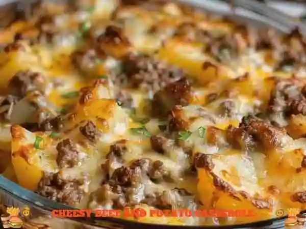 Cheesy Beef and Potato Casserole Comfort Food Bliss