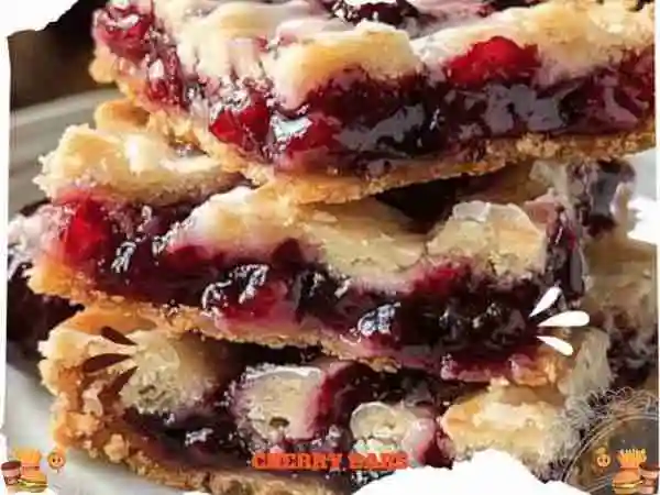 Delicious Cherry Bars Recipe Easy Homemade Treat