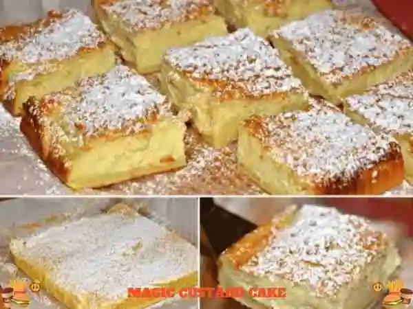 Delicious Magic Custard Cake A Dessert Delight