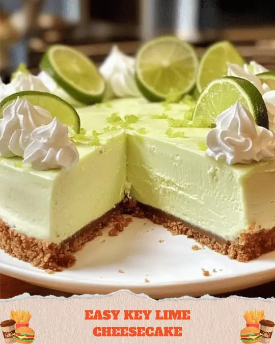 Easy Key Lime Cheesecake