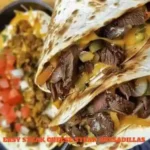 Easy Steak Cheese Steak Quesadillas Recipe