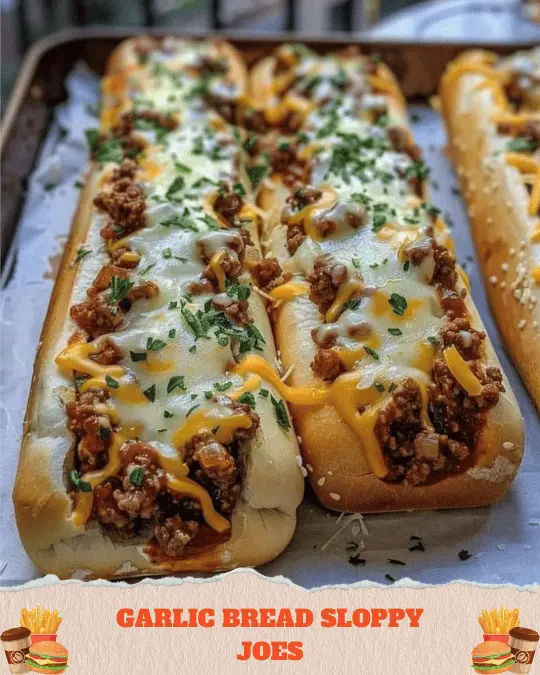 Garlic Bread Sloppy Joes