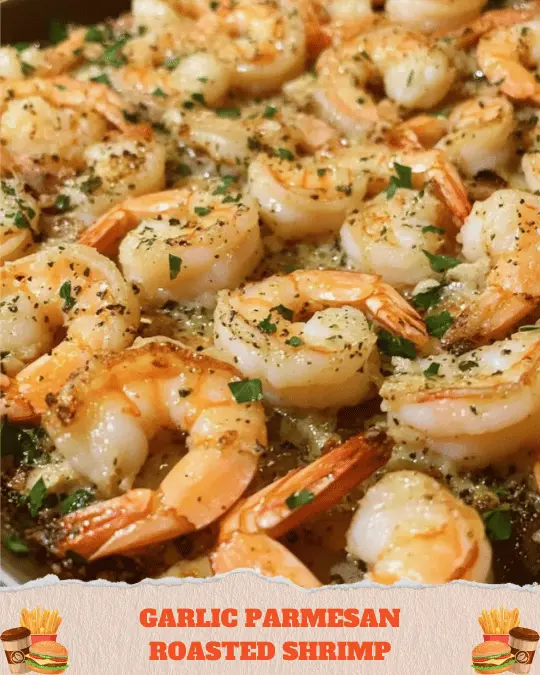 Garlic Parmesan Roasted Shrimp