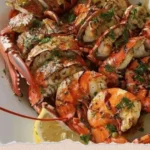 Grilled Lobster and Shrimp