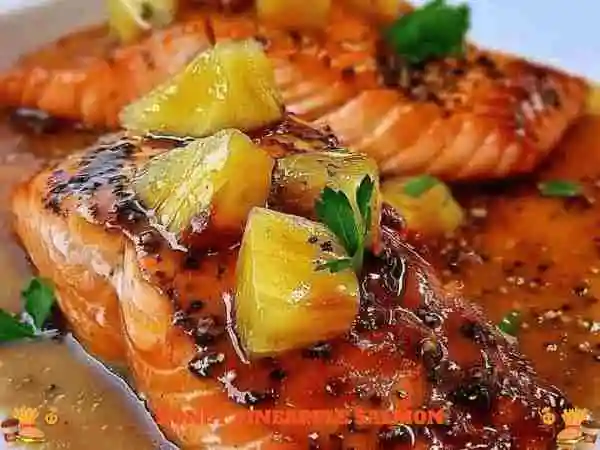 Honey Pineapple Salmon A Sweet & Savory Delight