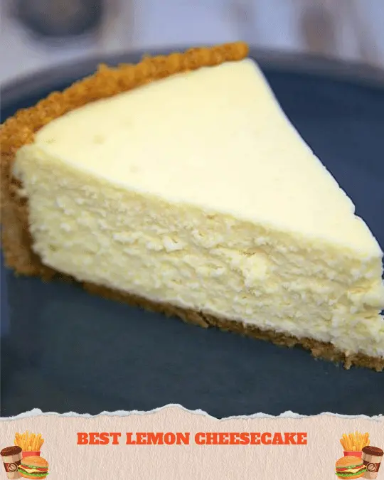 Lemon Cheesecake