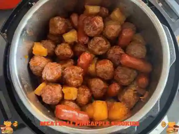 Meatball Pineapple Smokies Recipe Sweet & Savory