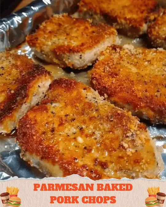 Parmesan Baked Pork Chops