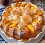 Peach Cobbler Pound Cake