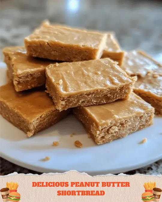 Peanut Butter Shortbread Cookies