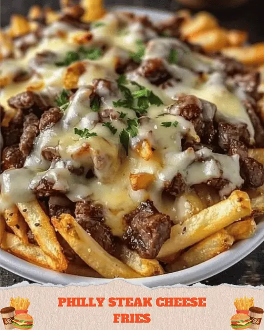 Philly Steak Cheese Fries