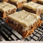 Pineapple Carrot Bars with Cream Cheese Frosting