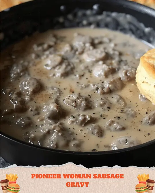 Pioneer Woman Sausage Gravy